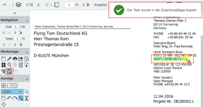 Abtippen war gestern: Dokumentinhalte weiterverwenden